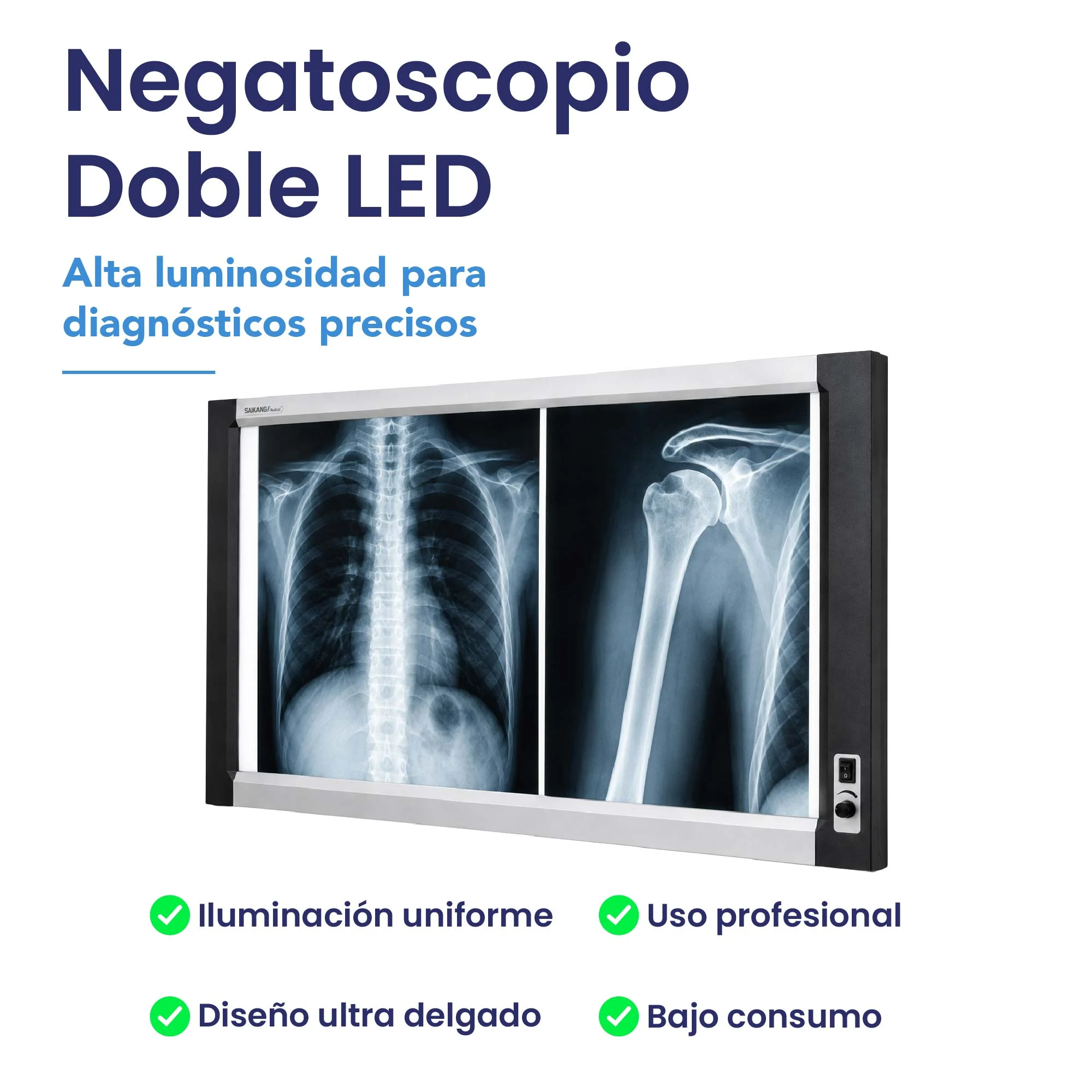 Negatoscopio LED Doble - Image 2
