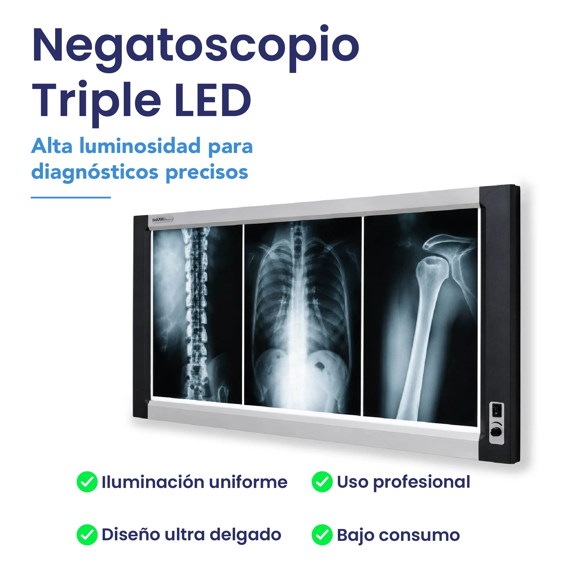 Negatoscopio LED Triple - Image 2