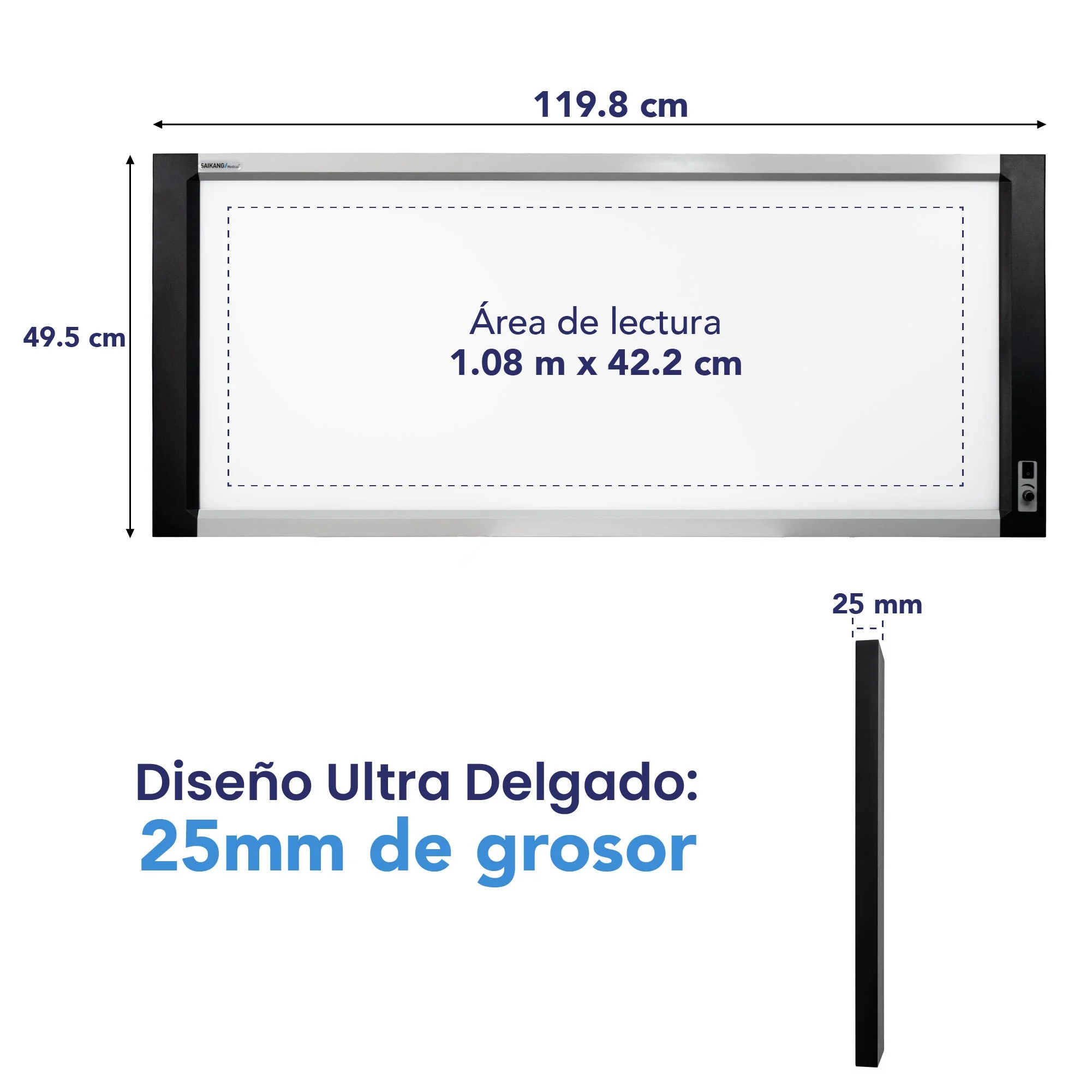 Negatoscopio LED Triple - Image 3