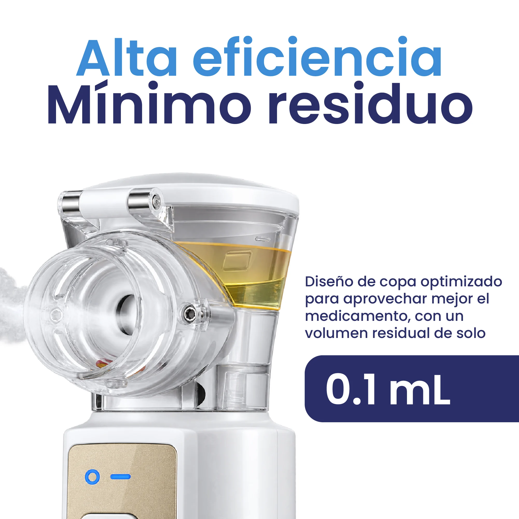 Nebulizador De Malla Portatil Yuwell M105t - Image 4