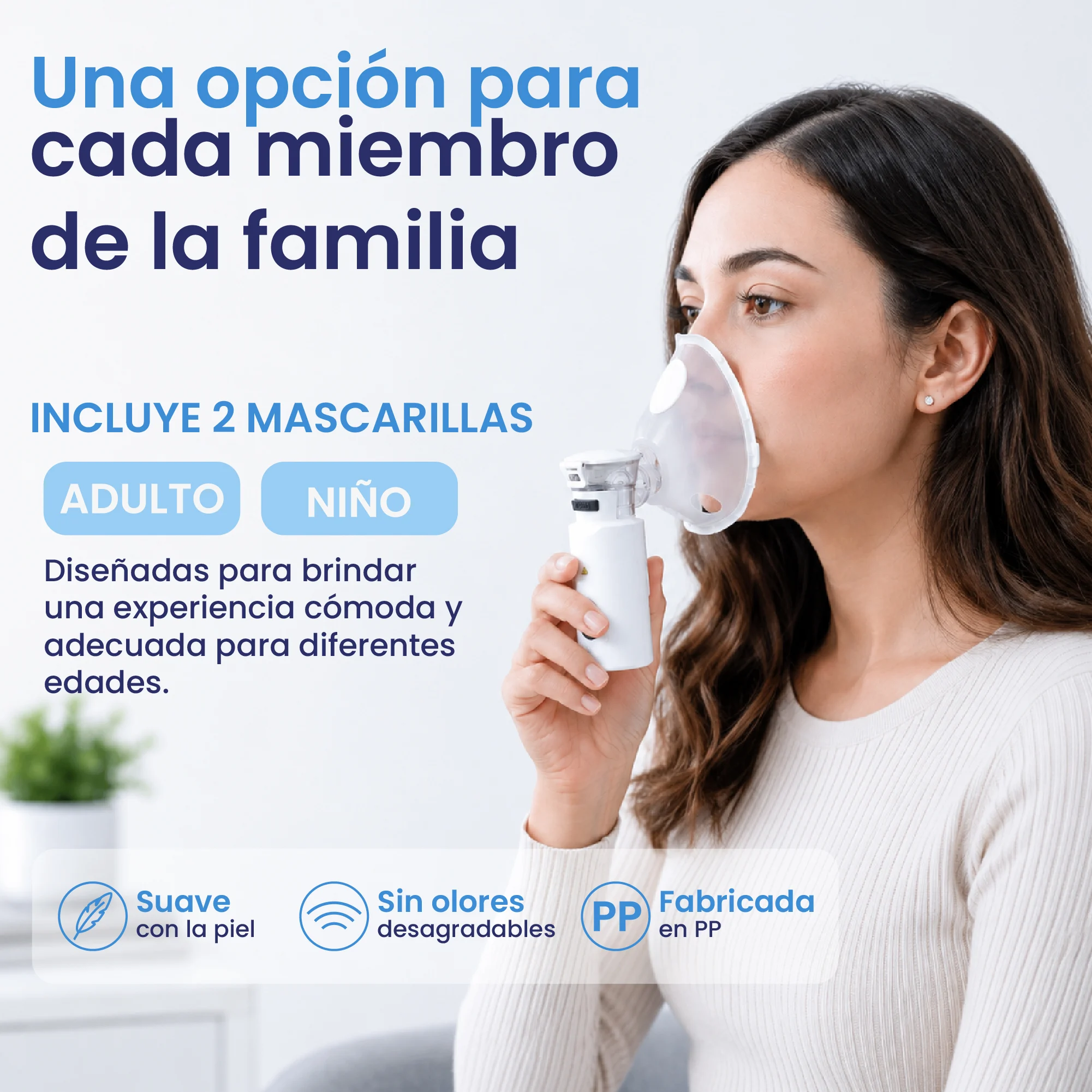 Nebulizador De Malla Portatil Yuwell M105t - Image 6